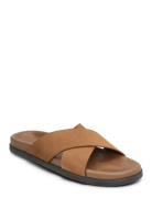 Kamal Suede Sandal Shoes Summer Shoes Sandals Brown Les Deux