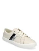 Janson Ii Leather Sneaker Lave Sneakers White Lauren Ralph Lauren