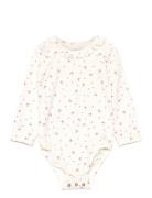 Bing - Bodysuit Bodies Long-sleeved Cream Hust & Claire