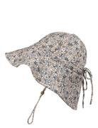 Sun Hat - Blue Garden Light 1-2Y Solhatt Multi/patterned Elodie Detail...