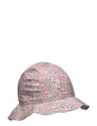 Summer Hat In Liberty Fabric Solhatt Multi/patterned Huttelihut