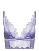 Sher Bralette Lingerie Bras & Tops Soft Bras Bralette Purple Hunkemöll...