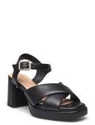 Ritzy75 Rae D Sandal Med Hæl Black Clarks