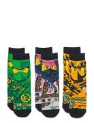 Lwaris 309 - 3-Pack Socks Sokker Strømper Multi/patterned LEGO Kidswea...