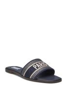 Knox Sandal Flate Sandaler Navy Steve Madden