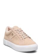 Vulc Suede Sneaker Lo Lave Sneakers Beige Tommy Hilfiger