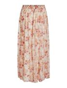 Vifalia Hw Maxi Skirt/Dc/Ka Langt Skjørt Cream Vila