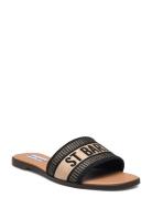 Knox Sandal Flate Sandaler Black Steve Madden