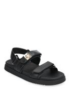 Mona Sandal Flate Sandaler Black Steve Madden