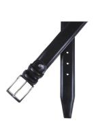 Leather Belt Accessories Belts Classic Belts Black Portia 1924