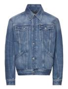 Flight Combat Jacket Ev Dongerijakke Denimjakke Blue G-Star RAW