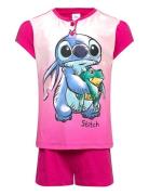 Pyjashort In Box Pyjamas Sett Pink Lilo & Stitch