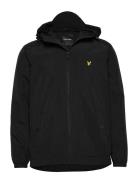 Zip Through Hooded Jacket Tynn Jakke Black Lyle & Scott