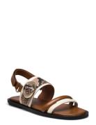 Sandals Flate Sandaler Brown Billi Bi