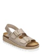 Sonja Flate Sandaler Beige SWEEKS