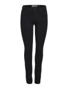 Onlrain Reg Skinny Dnm Noos Bottoms Jeans Skinny Black ONLY