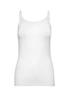 Byiane Strap Top - Tops T-shirts & Tops Sleeveless White B.young