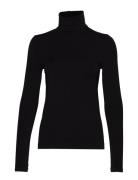 Aurora Pullover Tops Knitwear Turtleneck Black Wolford