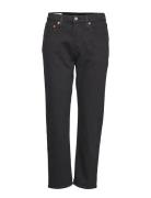 501 Crop Black Sprout Bottoms Jeans Straight-regular Blue LEVI´S Women