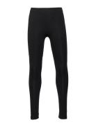 Basic Leggings Solid Bottoms Leggings Black Lindex