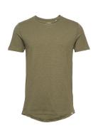 Konrad Slub S/S Tee Tops T-shirts Short-sleeved Green Gabba