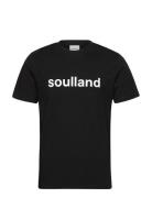 Chuck T-Shirt Tops T-shirts Short-sleeved Black Soulland