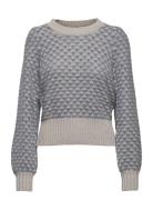 Ittiekb Pullover Tops Knitwear Jumpers Blue Karen By Simonsen