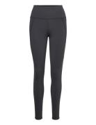 Lux Hr Tight Sport Running-training Tights Black Reebok Performance