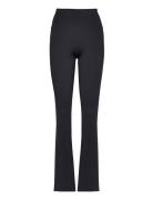 Flare High Waist Pant Sport Running-training Tights Black Casall