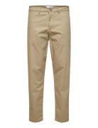 Slh172-Slimtape-New Miles Flex Pant N Bottoms Trousers Chinos Beige Se...