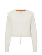 C_Enumber Tops Sweat-shirts & Hoodies Sweat-shirts White BOSS