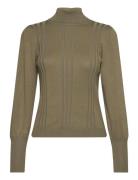 Srmorgan Rollneck Knit Tops Knitwear Turtleneck Green Soft Rebels