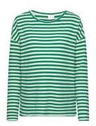 Mlsilly Ls Jrs Top Tops T-shirts Long-sleeved T-shirts Green Mamalicio...