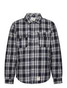 Ralph Overshirt Tops Overshirts Navy Fat Moose