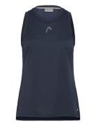 Performance Tank Top Women Sport T-shirts & Tops Sleeveless Navy Head