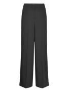 Slcorinne Wide Long Pants Bottoms Trousers Wide Leg Black Soaked In Lu...