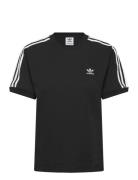 3 Stripe Tee Sport T-shirts & Tops Short-sleeved Black Adidas Original...