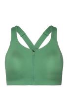 Tlrdim Lux Zip Sport Bras & Tops Sports Bras - All Green Adidas Perfor...