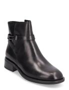 Sheila Shoes Boots Ankle Boots Ankle Boots Flat Heel Black VAGABOND