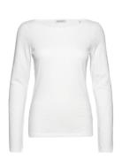 T-Shirts Long Sleeve Tops T-shirts & Tops Long-sleeved White Marc O'Po...