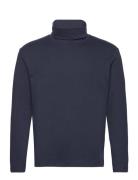 Longsleeve Turtleneck Tops T-shirts Long-sleeved Navy Tom Tailor