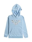 Surf Feeling Hoodie Terry Tops Sweat-shirts & Hoodies Hoodies Blue Rox...