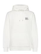 Small Logo Hoodie Tops Sweat-shirts & Hoodies Hoodies White GANT