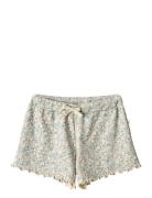 Rib Shorts Gertrud Bottoms Shorts Blue Wheat