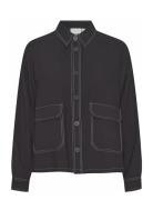 Ihramla Sh Tops Shirts Long-sleeved Black ICHI