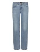 Low Rise Jane Bottoms Jeans Straight-regular Blue Lee Jeans