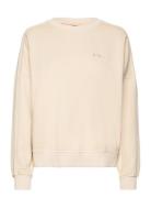 C_Emina Tops Sweat-shirts & Hoodies Sweat-shirts Beige BOSS