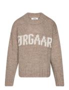 Crash Tilonina Sweater Tops Knitwear Pullovers Beige Mads Nørgaard