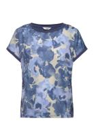 Bypanya Tshirt 8 - Tops T-shirts & Tops Short-sleeved Blue B.young