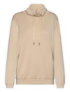 Sc-Banu Tops Sweat-shirts & Hoodies Sweat-shirts Beige Soyaconcept